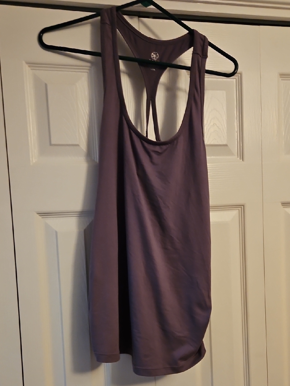 GAIAM Purple Racerback Tank Top